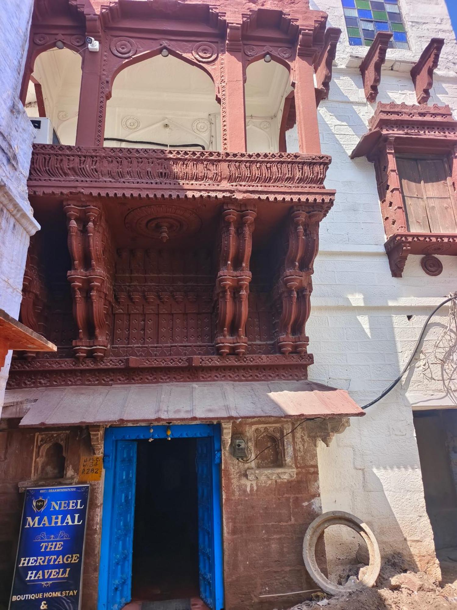Neel Mahal The Heritage Haveli 조드푸르 외부 사진